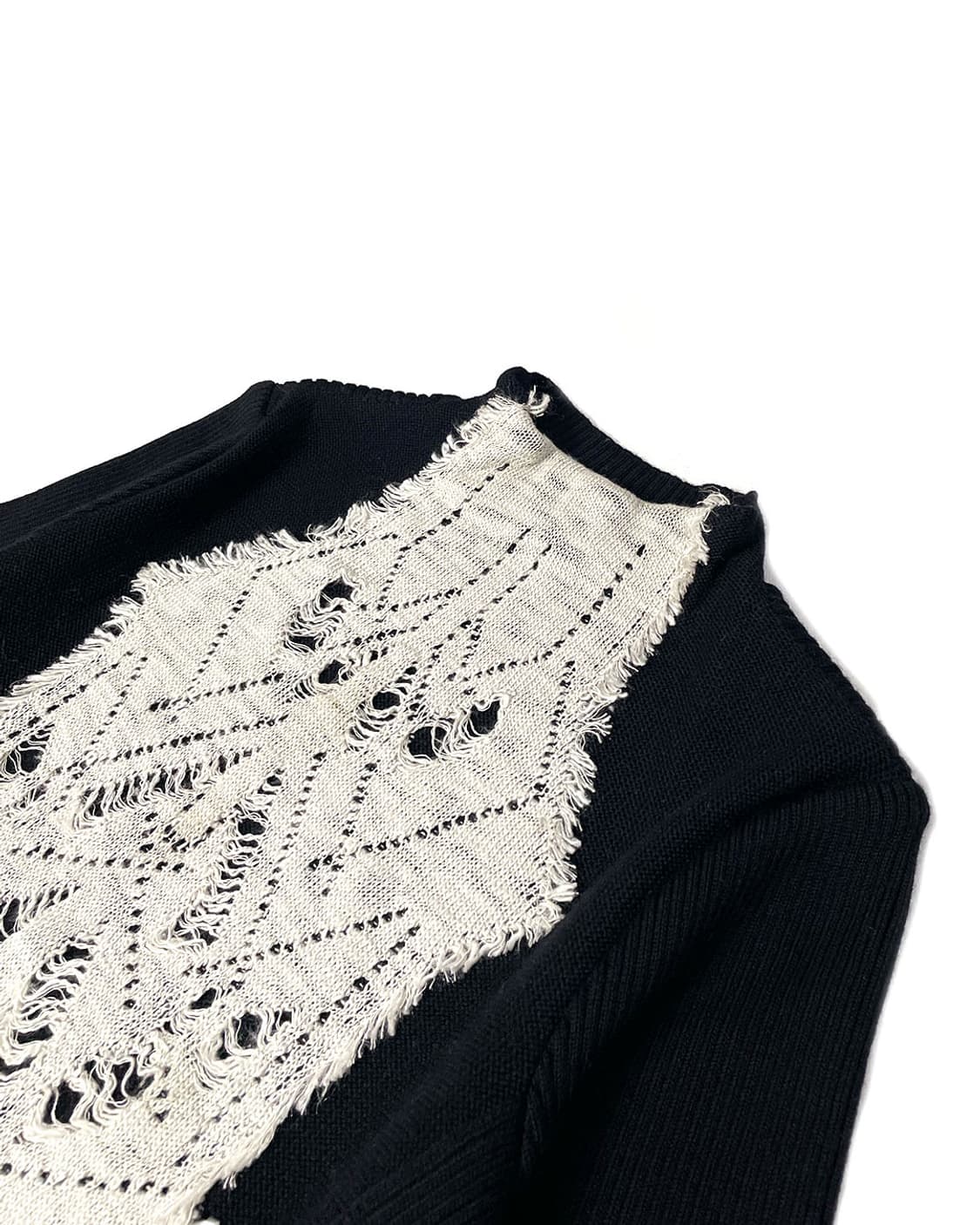 Hiroko BIS 하이넥 골지 니트 탑  상품이미지3