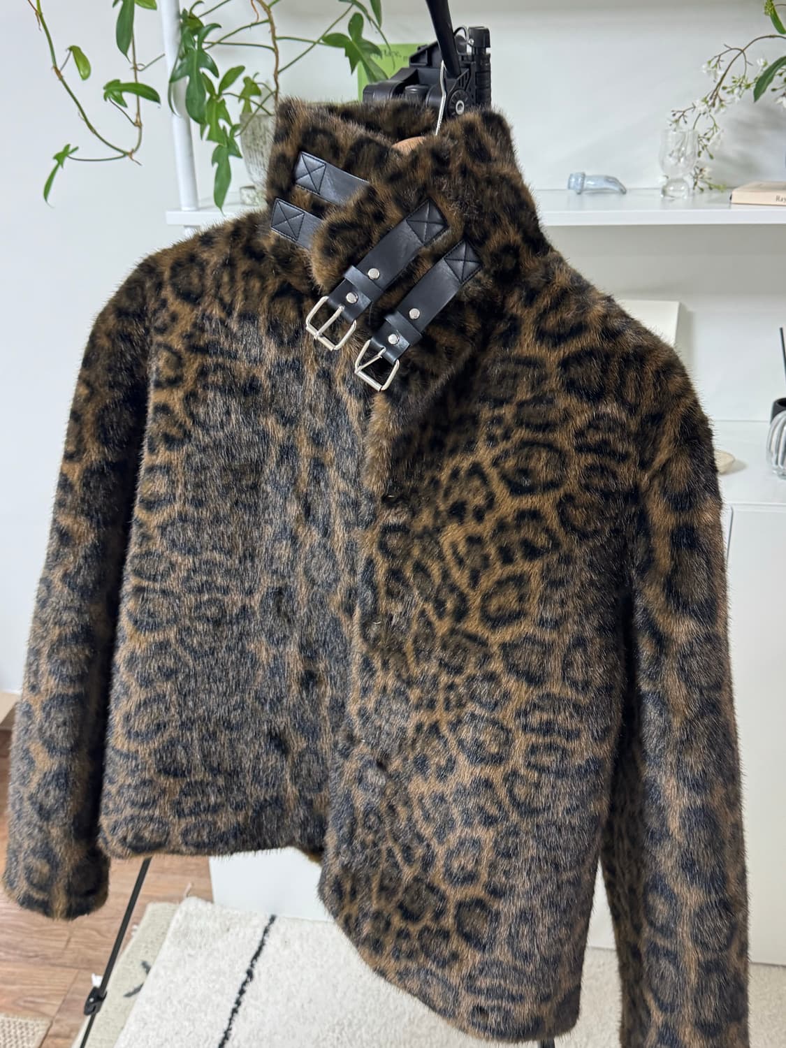 로라로라 퍼자켓 레오파드 상품이미지1