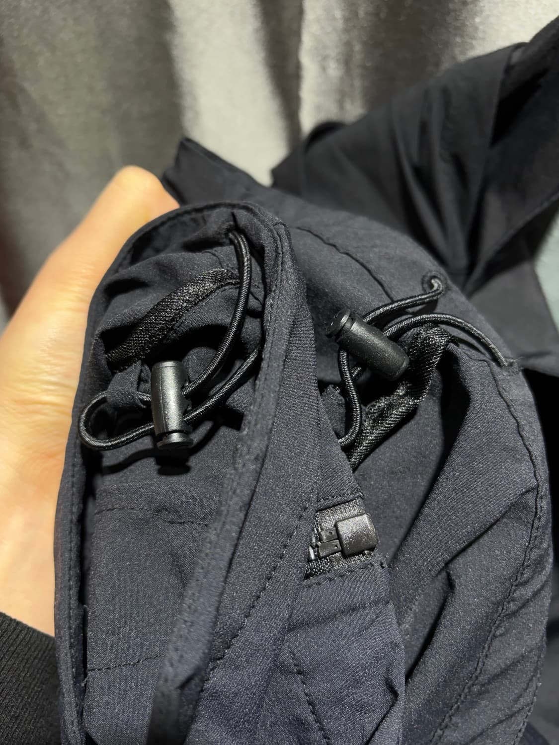 XXL 캘빈클라인 퍼포먼스 실버로고 후드 바람막이 상품이미지5