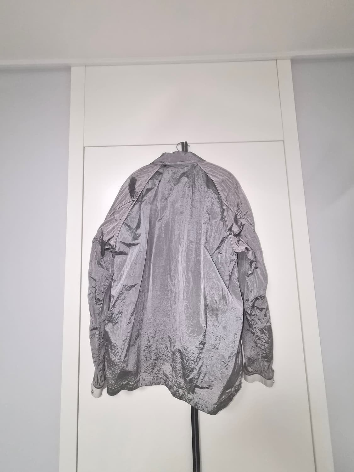 22ss xxl 스톤아일랜드 나일론 메탈 오버셔츠 아이스 상품이미지6