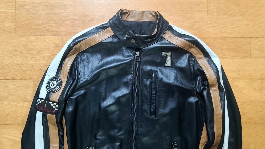 Dolce & Gabbana 돌체앤가바나 남성 양가죽 라이더 자켓 52 상품이미지5