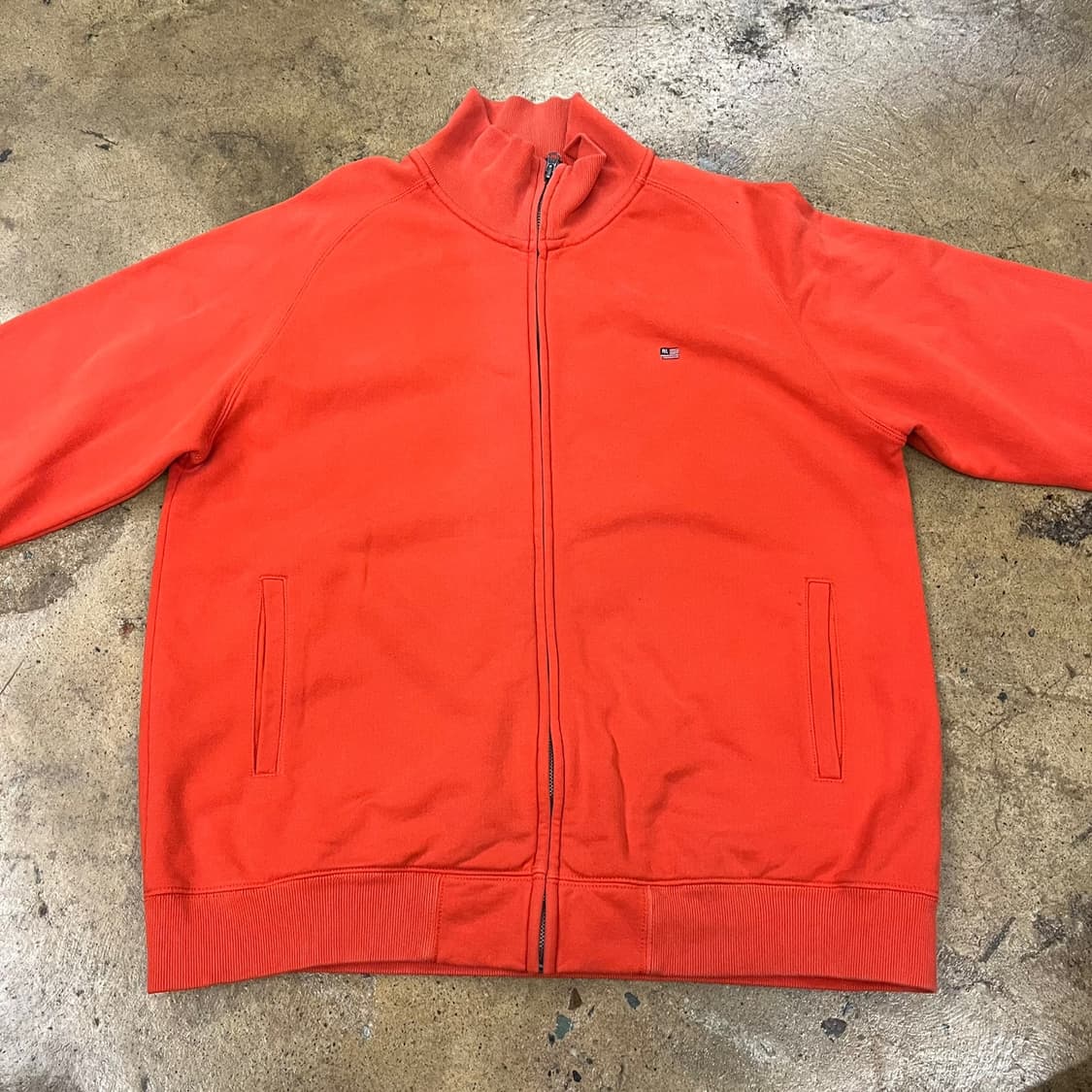 [정품/L] 폴로진스 오렌지 집업 자켓 b14 상품이미지3