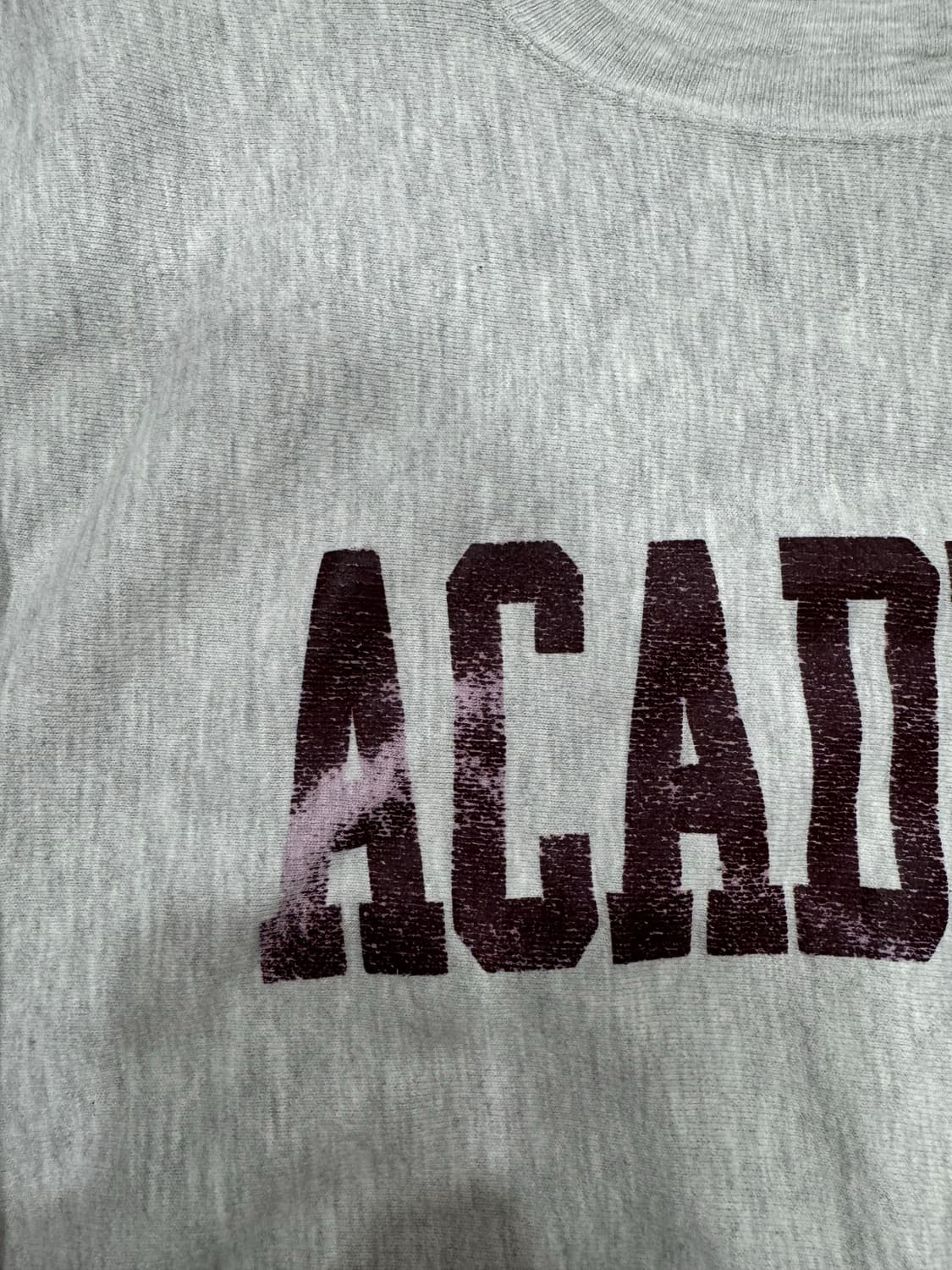 90s 챔피온 리버스위브 멜란지 그레이 스웻 XL 버버진 상품이미지5