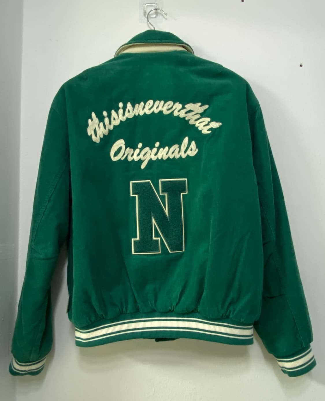 디스이즈네버댓 코듀로이 바시티 자켓 상품이미지5