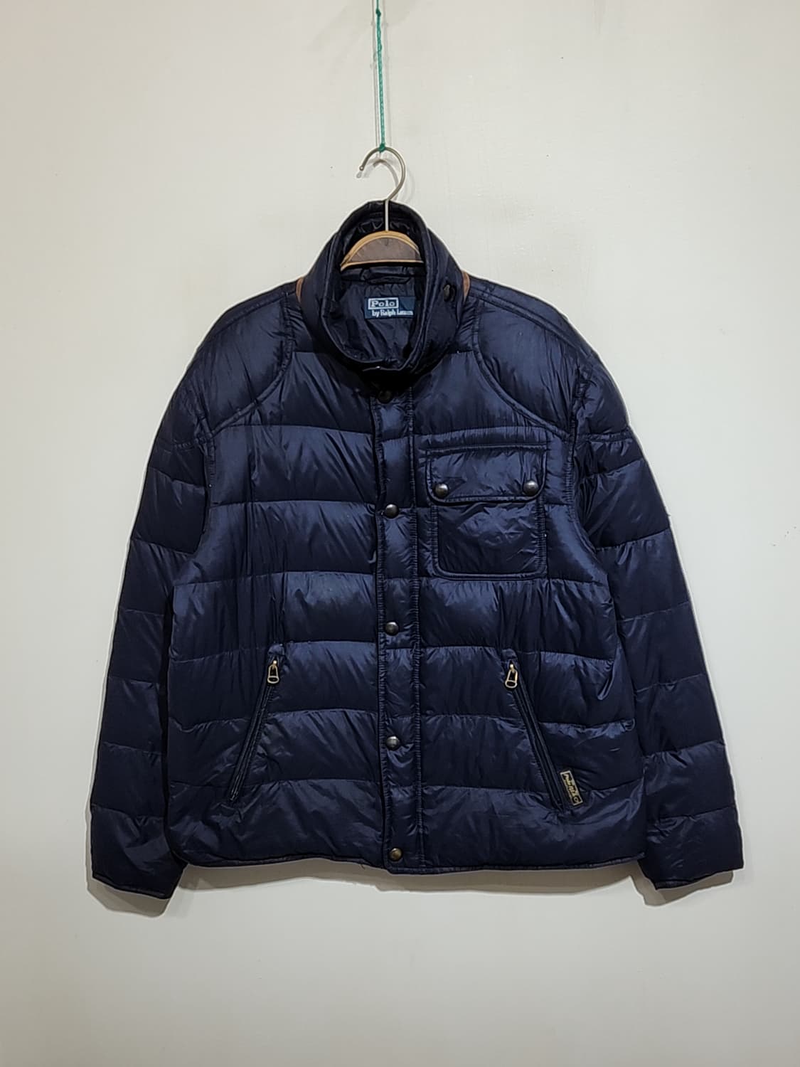 (XL) 랄프로렌 폴로 패딩점퍼 네이비 다운자켓  상품이미지1