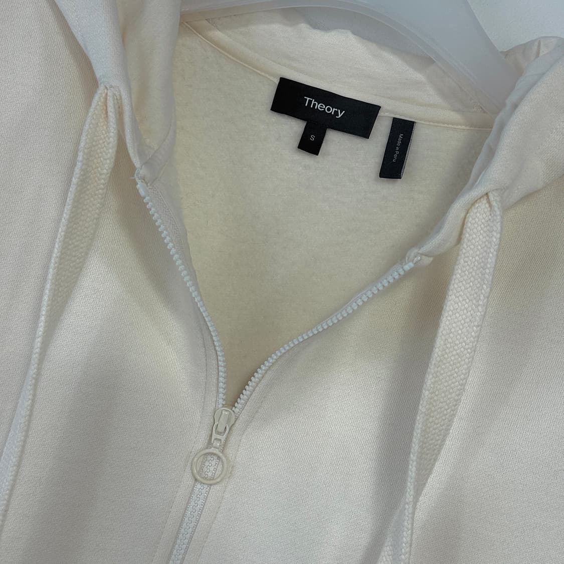 띠어리 플리스 후드 집업 상품이미지3