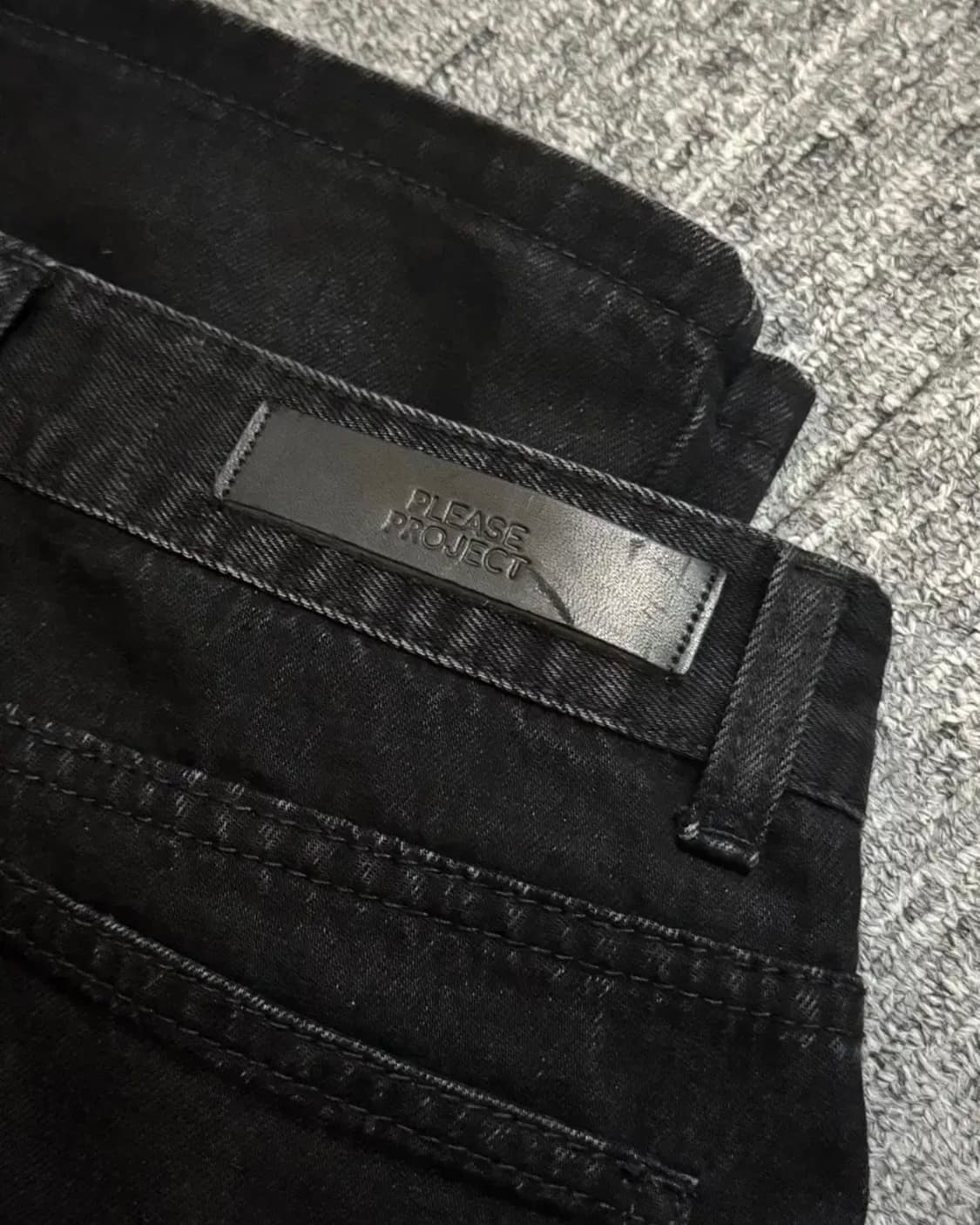 플리즈프로젝트 RELAXED BOOT CUT DENIM 부츠컷데님 상품이미지6
