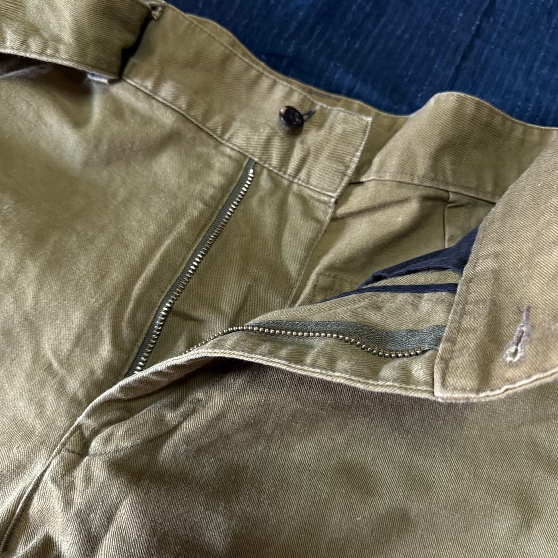 MHL 슬라이드 어드저스트 트라우저 코튼 블랜드 드릴 L 상품이미지4