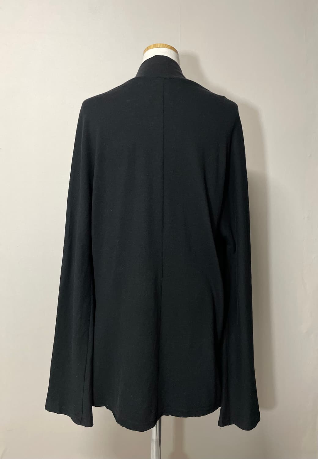 리미퓨 요지야마모토 블랙 오픈 가디건  상품이미지5