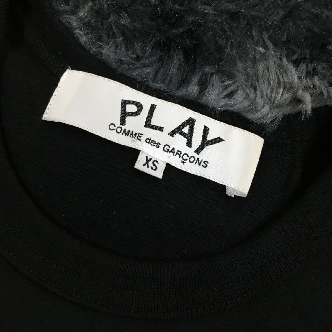 투티/A9 comme des garcons play 반팔 티 하트 패치 상품이미지3