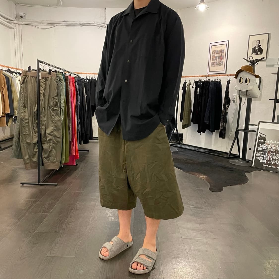 요지야마모토 오버사이즈 셔츠 상품이미지4