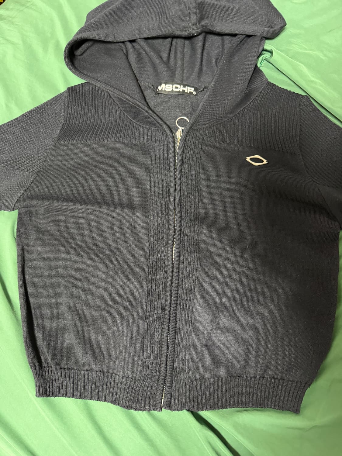 미스치프 니트집업 M 상품이미지2