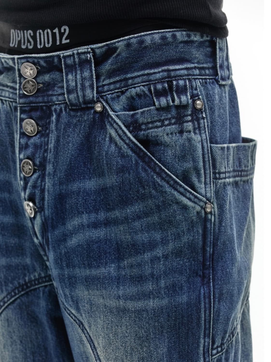 Op. 09 HAZE FLARE DENIM PANTS INDIGO 상품이미지2