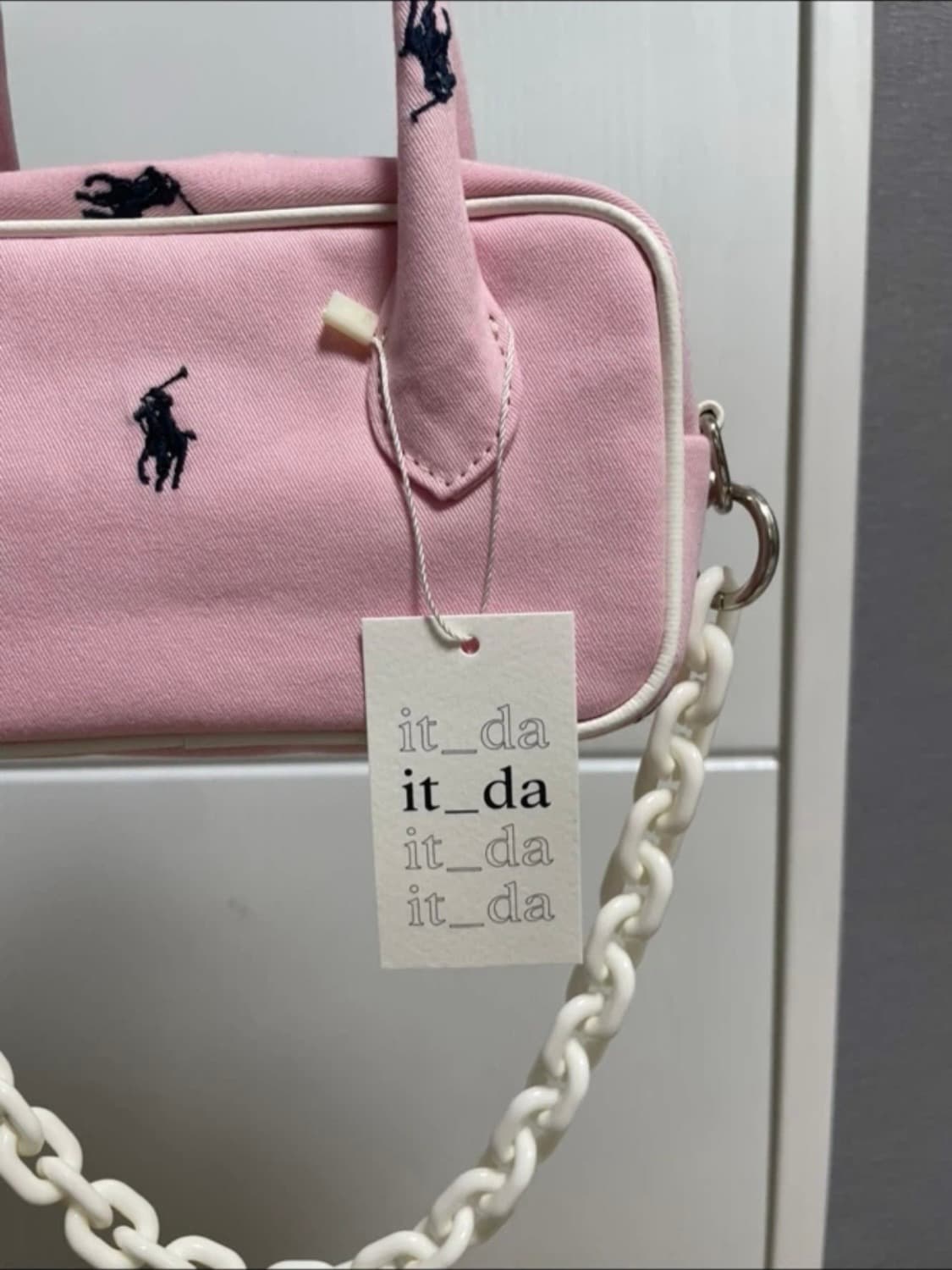 폴로 업사이클링 빈티지 가방 상품이미지3