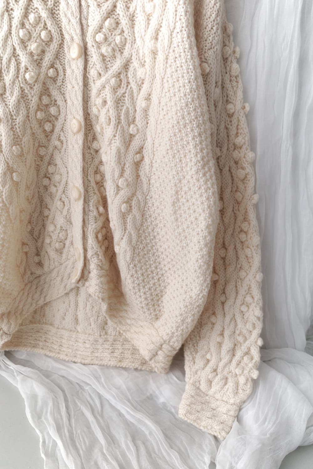 bubble crochet cardigun 상품이미지3