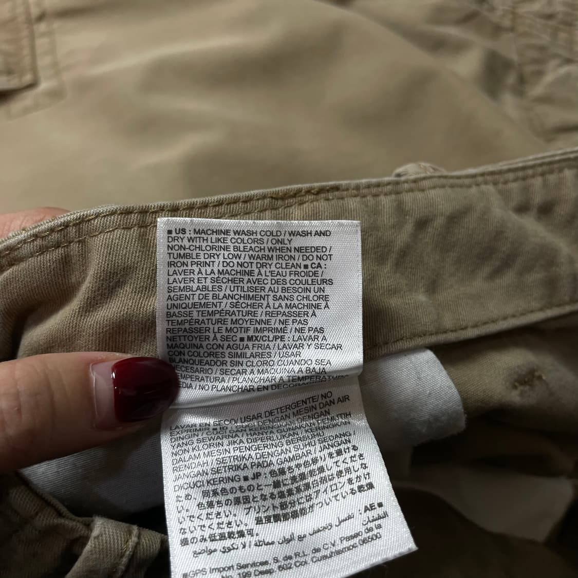 (42) 올드네이비 브라운 카고 데님 팬츠 상품이미지8