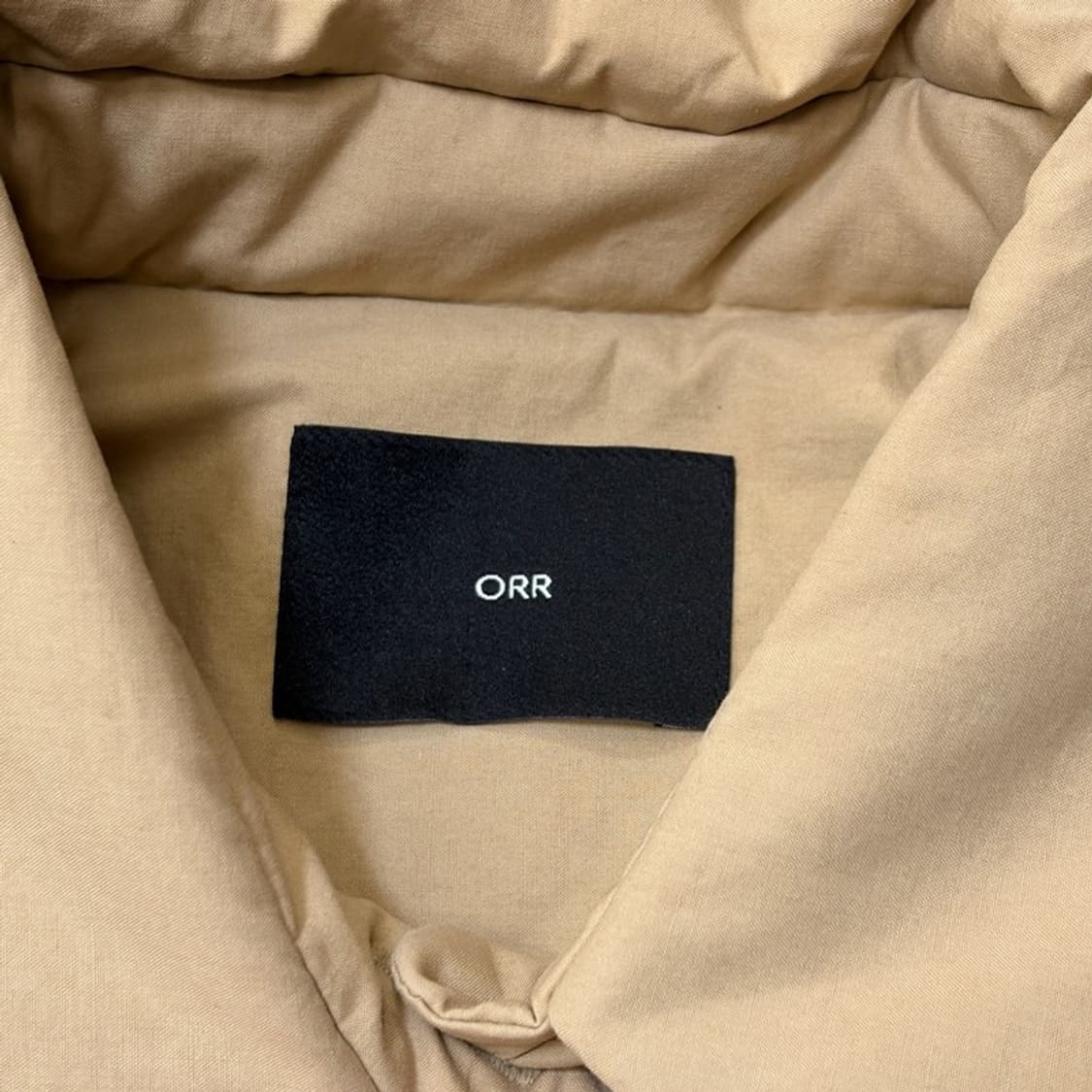 ORR 베이지 패디드 셔켓 S 상품이미지4