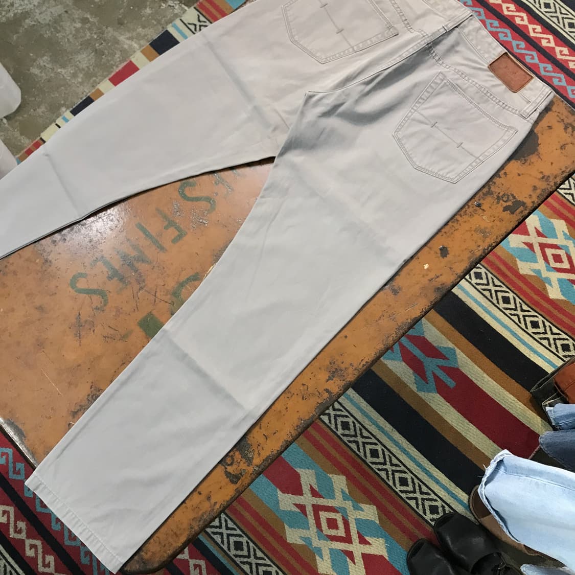 폴로랄프로렌 그레이 코튼 팬츠 허리 33 사이즈  상품이미지2