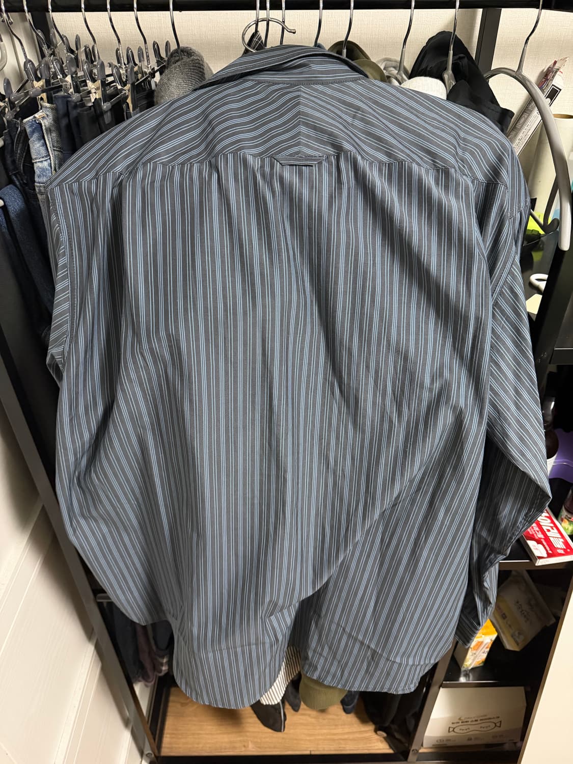 애프터프레이 알프스 스트라이프 셔츠 상품이미지2