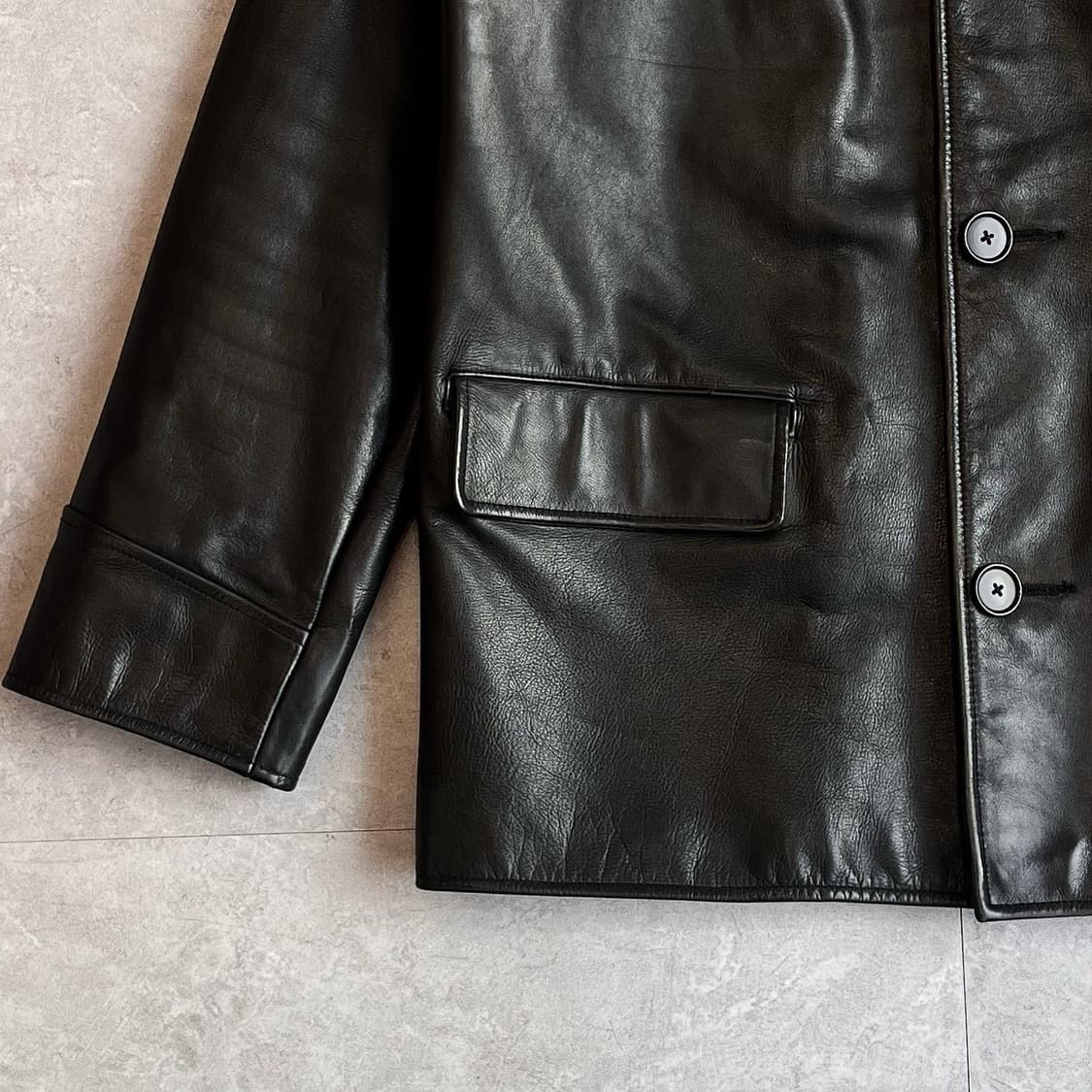 폴로랄프로렌 100% 리얼 가죽 자켓  상품이미지5