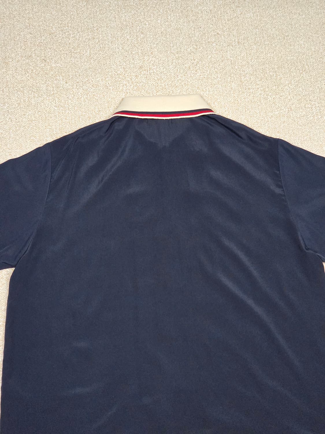 [스튜디오 톰보이] 배색 니트 카라 반팔 셔츠 | S00035 상품이미지6