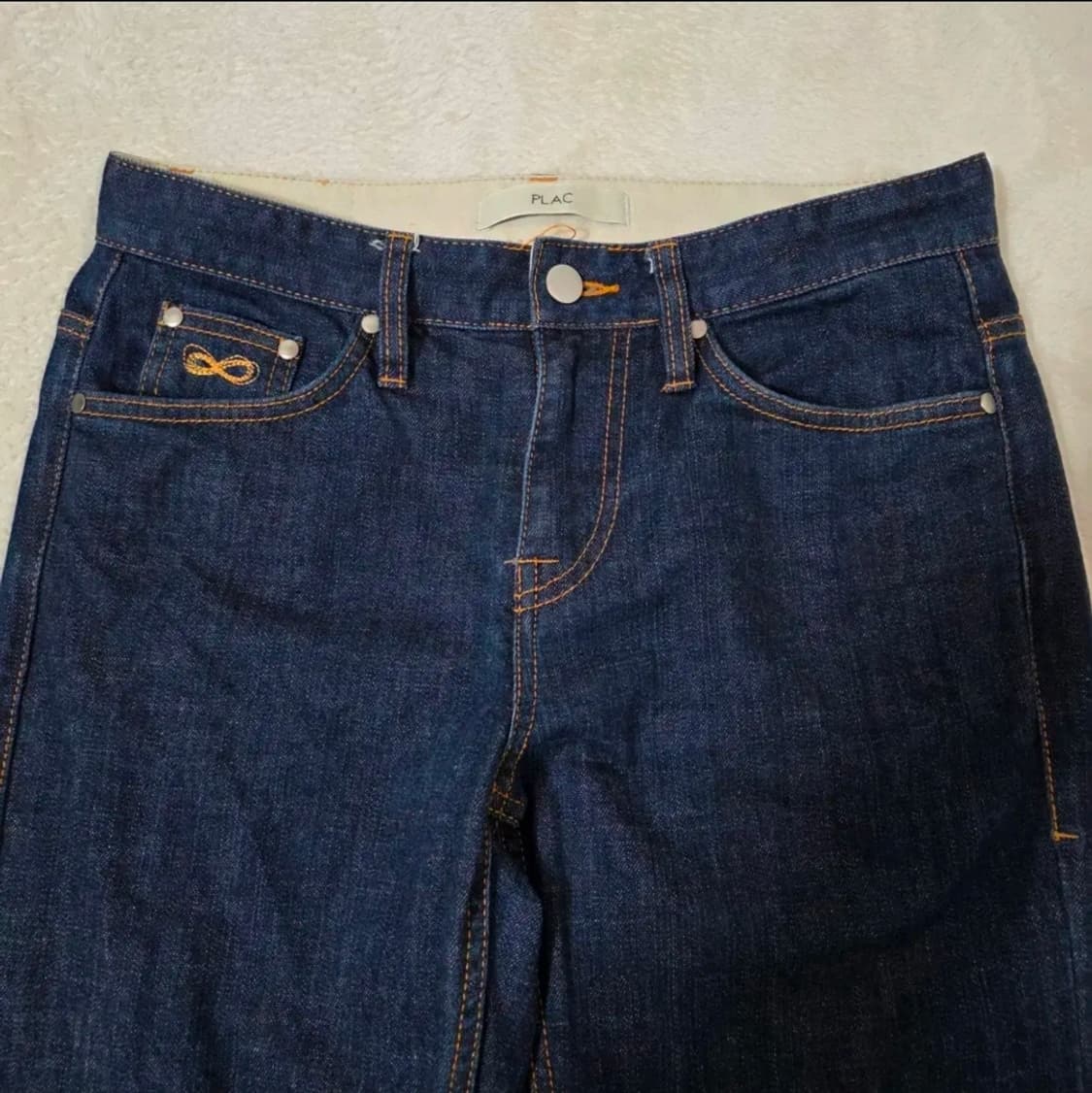 (31)플랙 슬림 스트레이트 데님 팬츠 상품이미지2