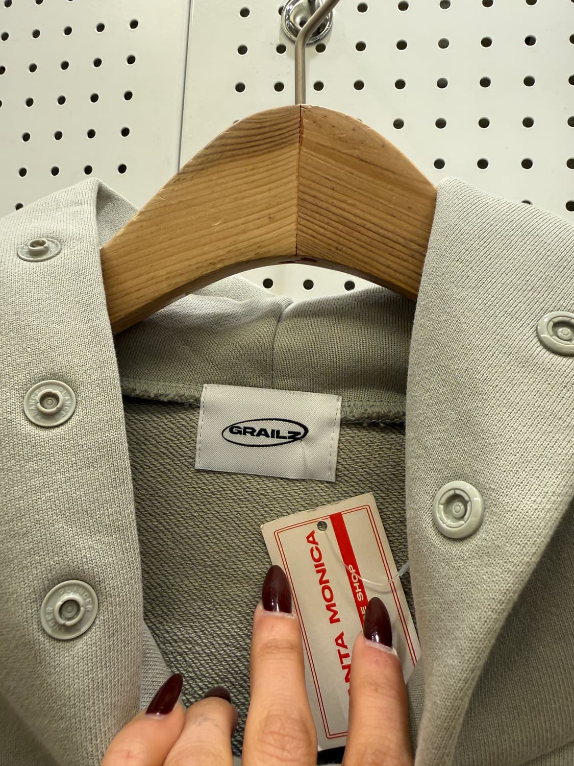 그레일즈 빅포켓 헤비스웻 후드티 U1371 상품이미지5