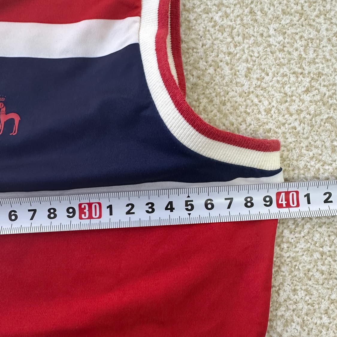 85 헤지스 골프 카라 나시 티셔츠 0320D 상품이미지5