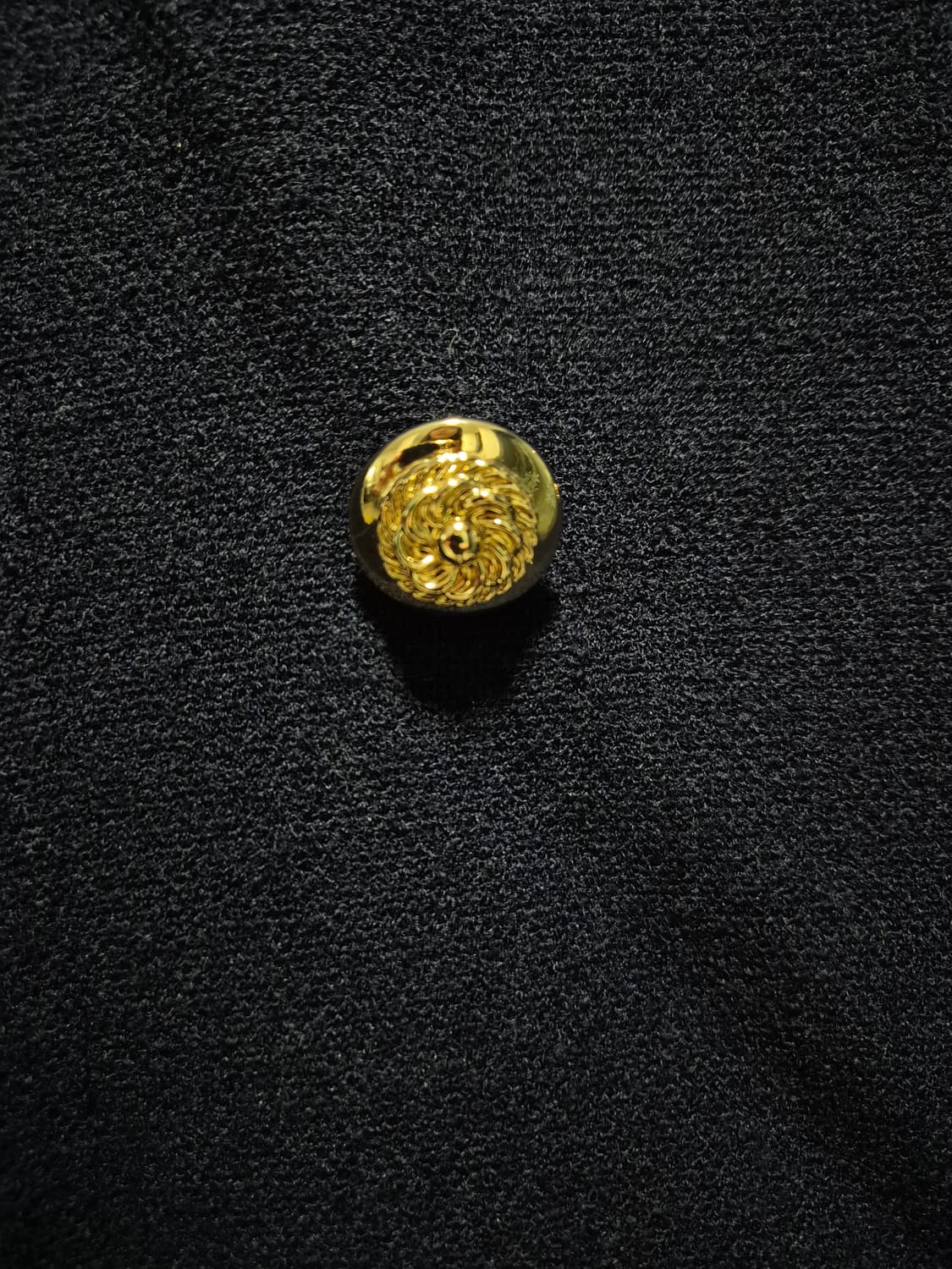 빈티지 네이비 금장 버튼 원피스 상품이미지4