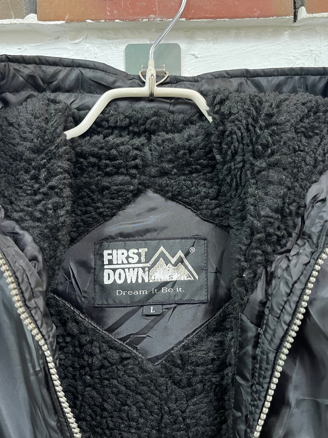 First Down USA 롱 돕바 벤치 코트 L 상품이미지9