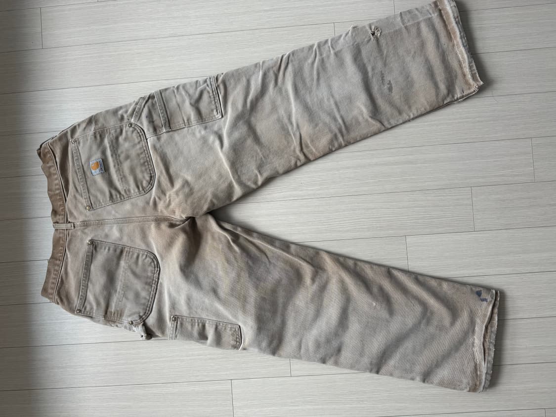 칼하트 더블니 브라운 빈티지 상품이미지2