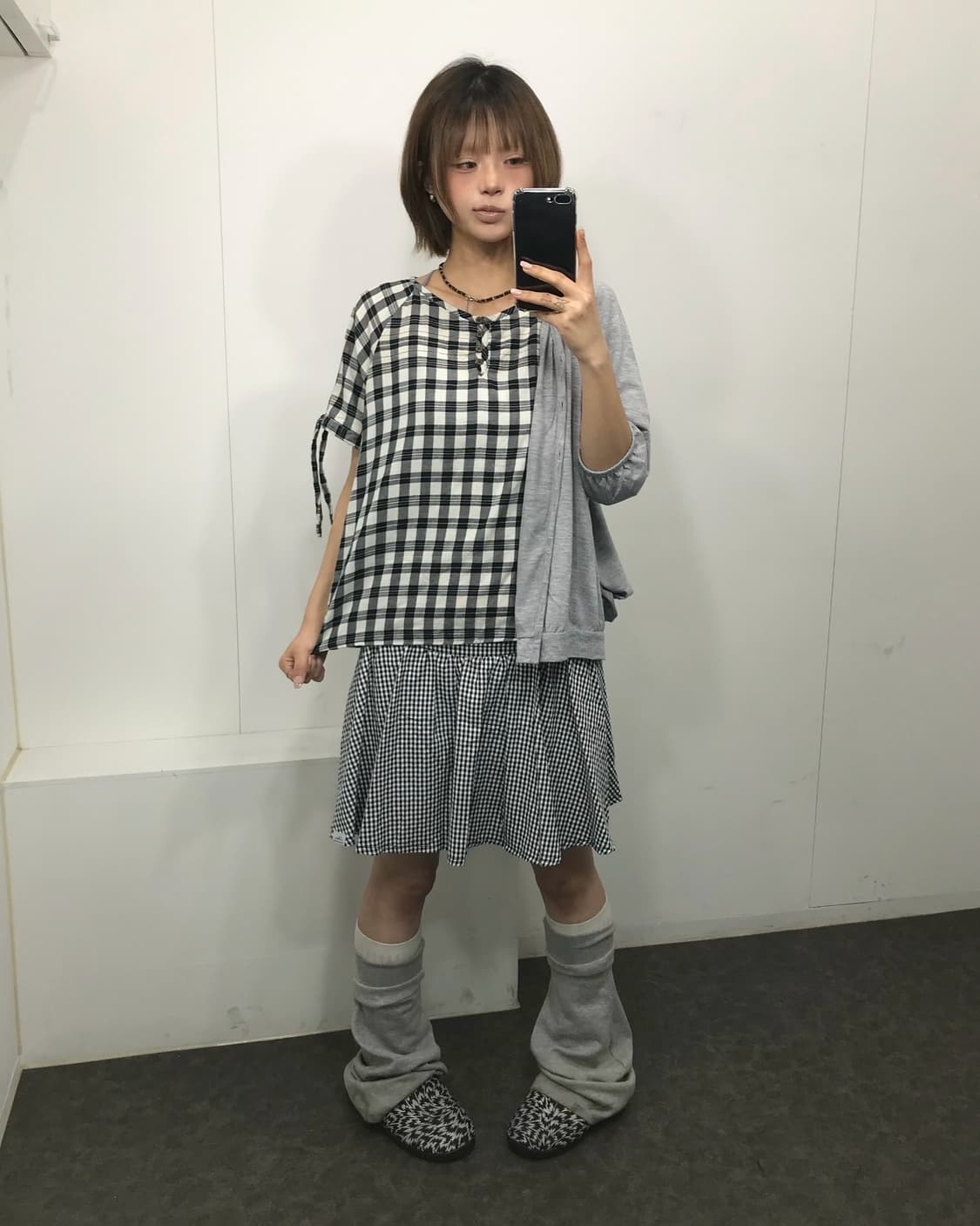 𖤐 그레이 꾸안꾸 코디 set𖤐  상품이미지1