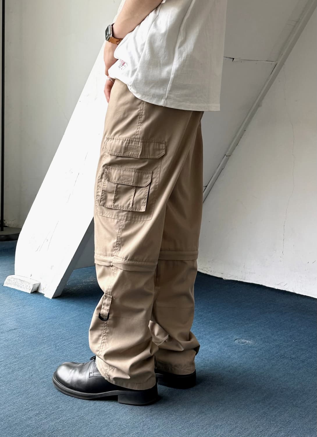 3way light fabric design utility pants 상품이미지1