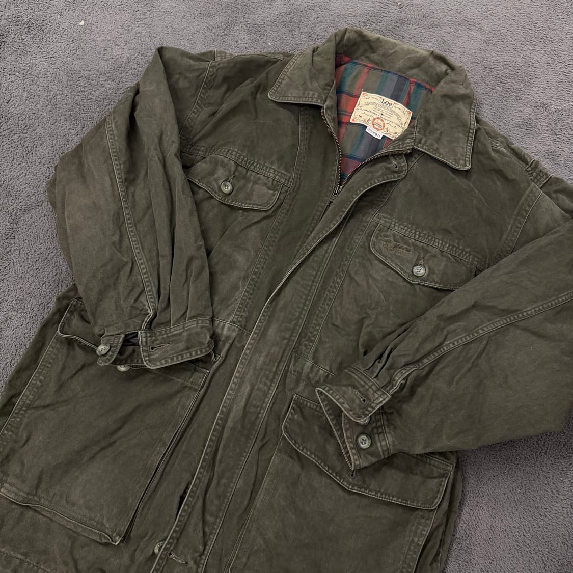 [ 정품/EL ] Lee 리 쌍방울 빈티지 야상 워크 자켓 상품이미지1