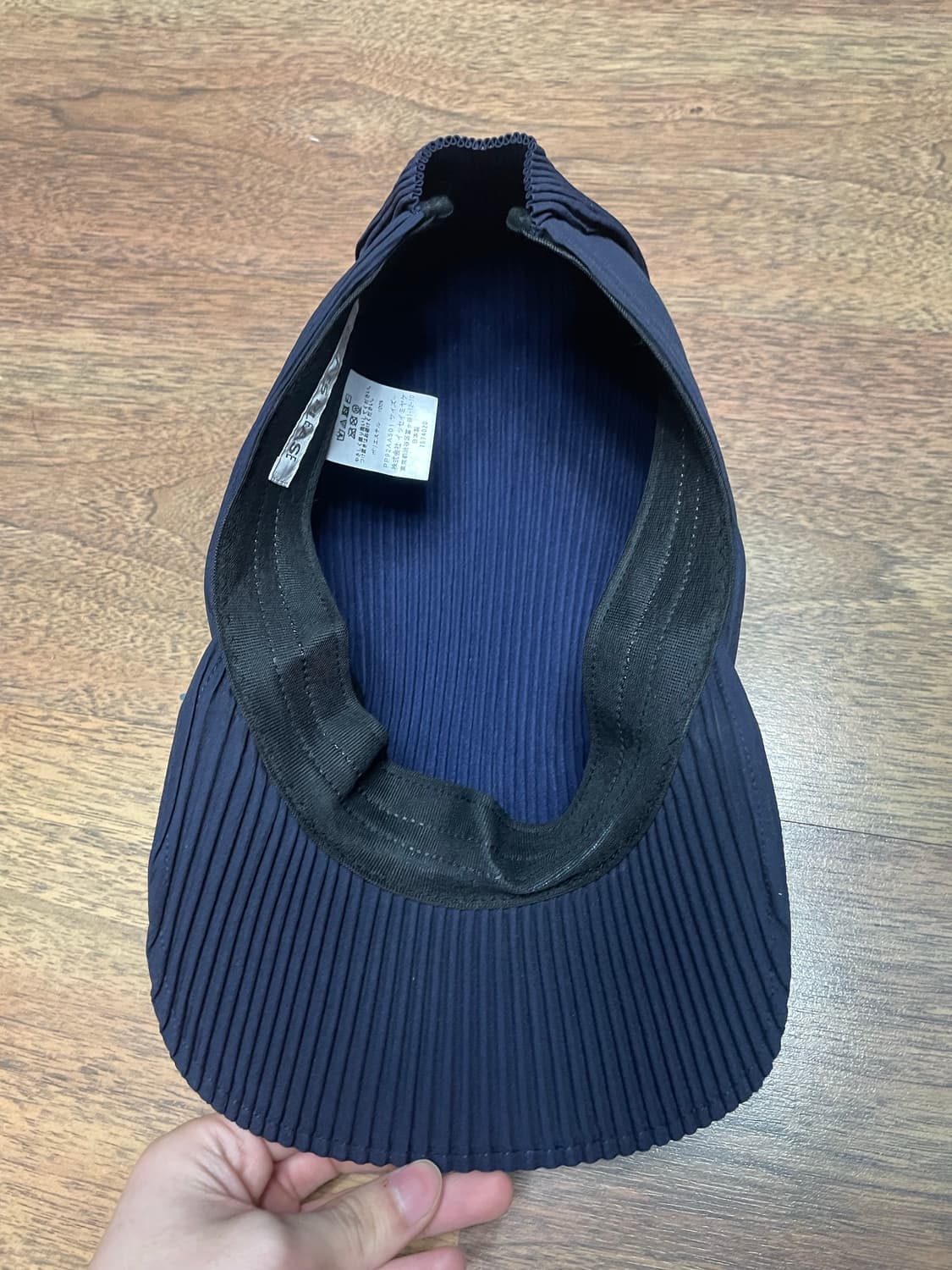 이세이 미야케 플리츠 플리즈 캡 (네이비) 상품이미지3