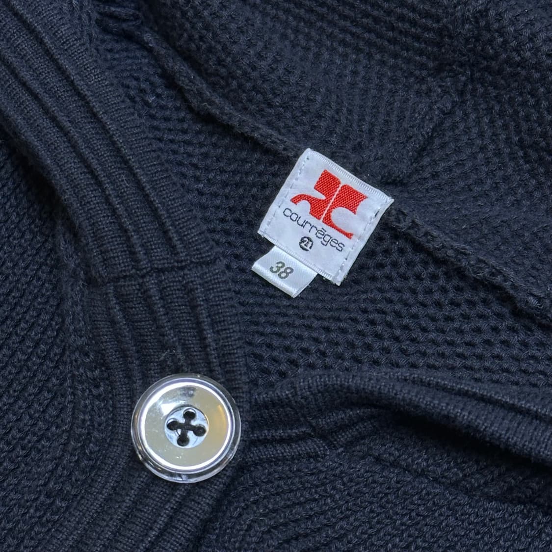 꾸레쥬 코튼 후드 가디건 상품이미지5