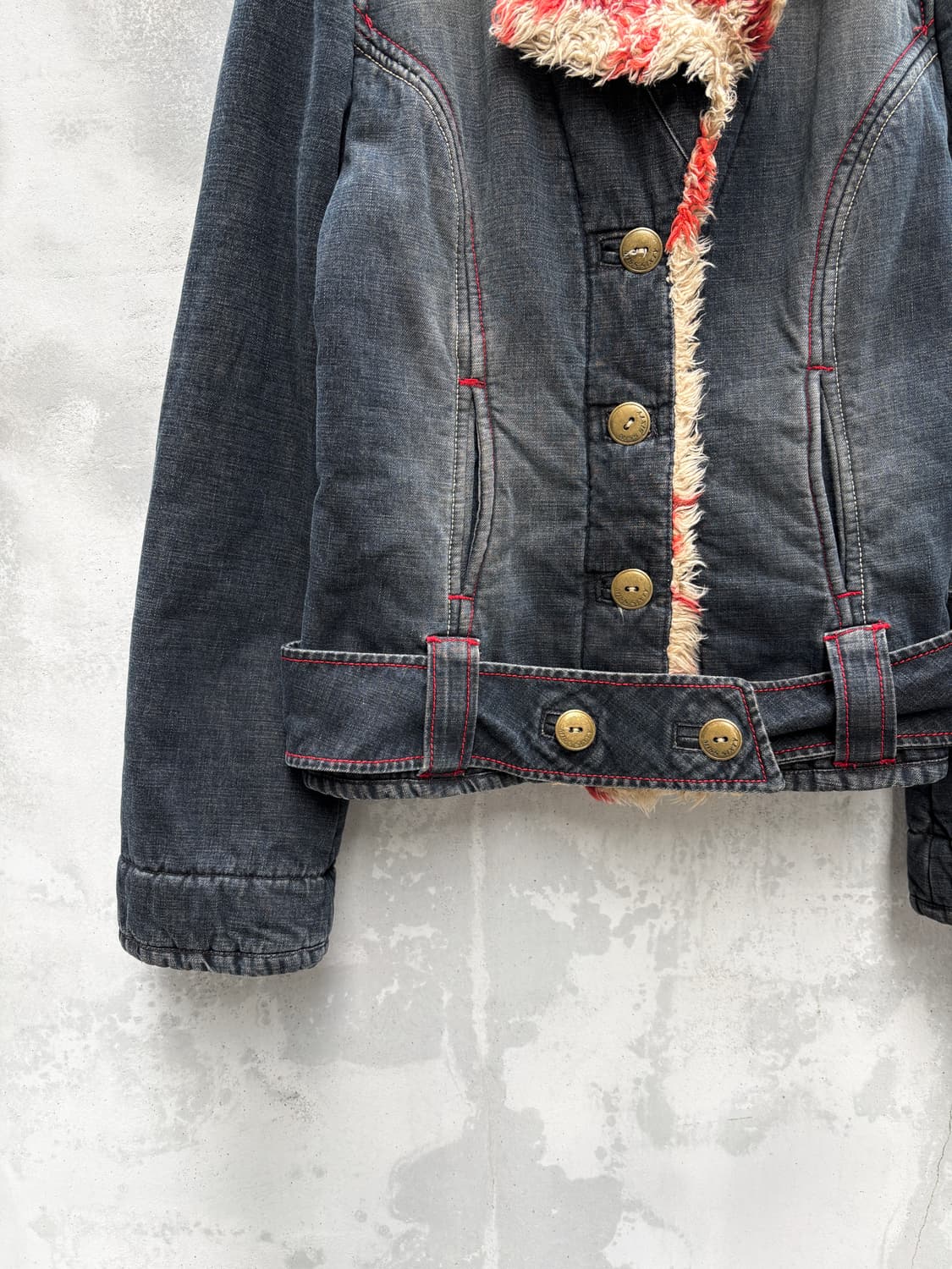 미스식스티 데님 퍼 자켓 상품이미지5