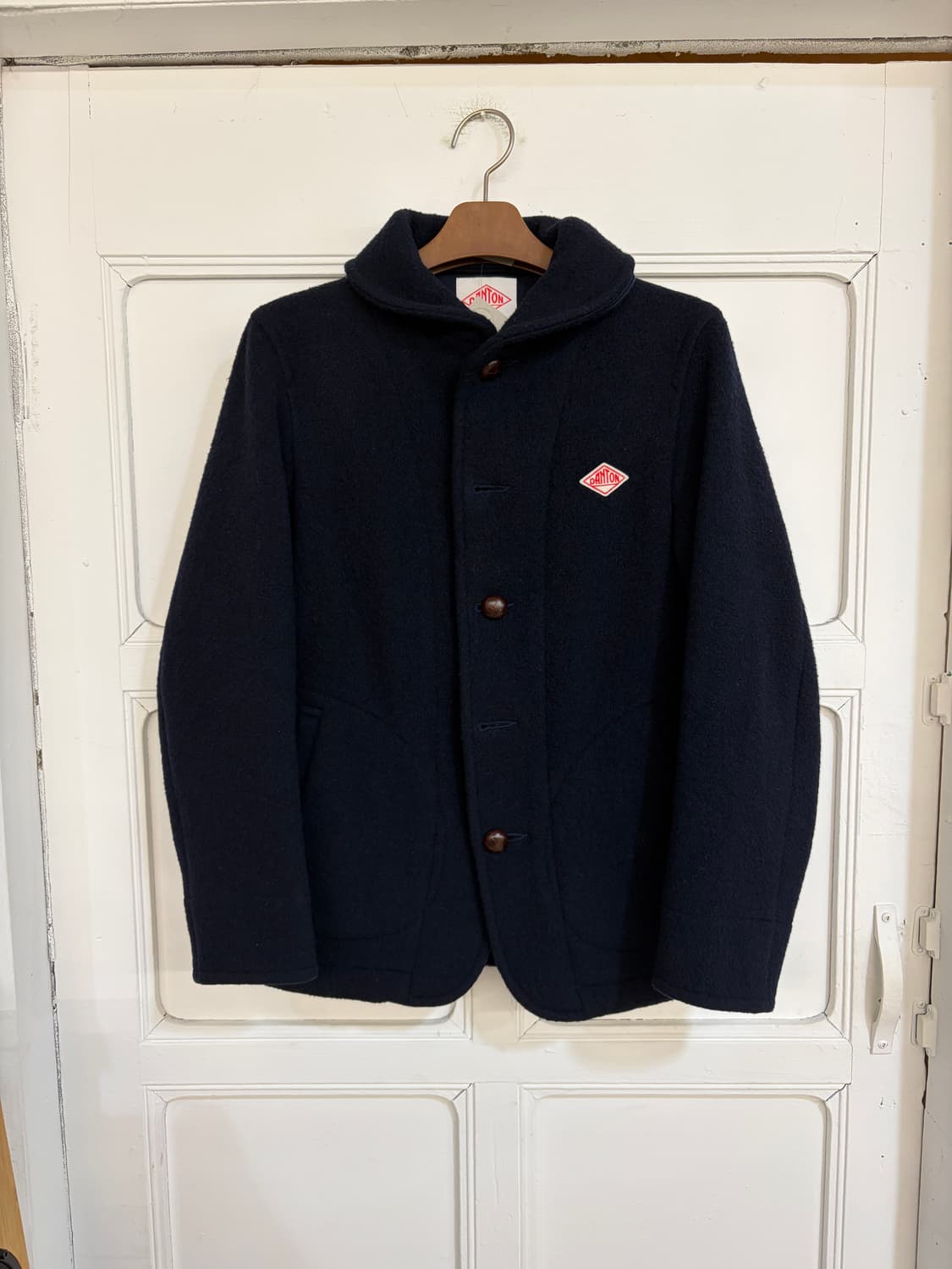 단톤 라운드칼라 코트 상품이미지3