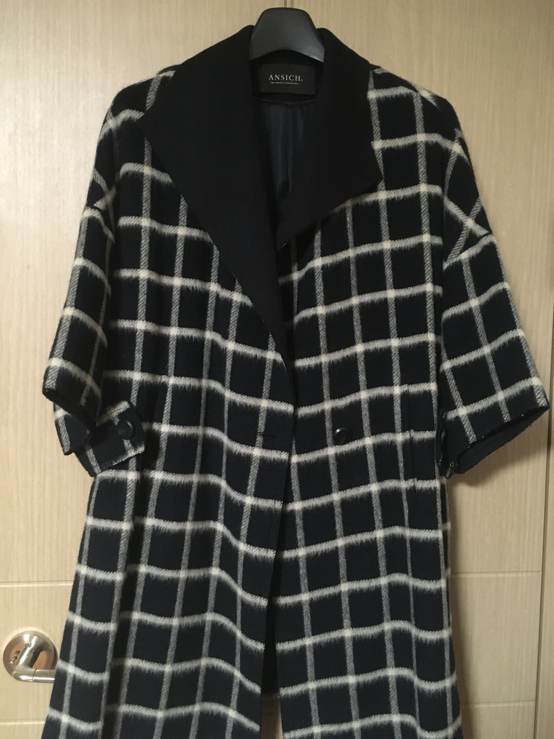 ansich checkered coat 상품이미지3