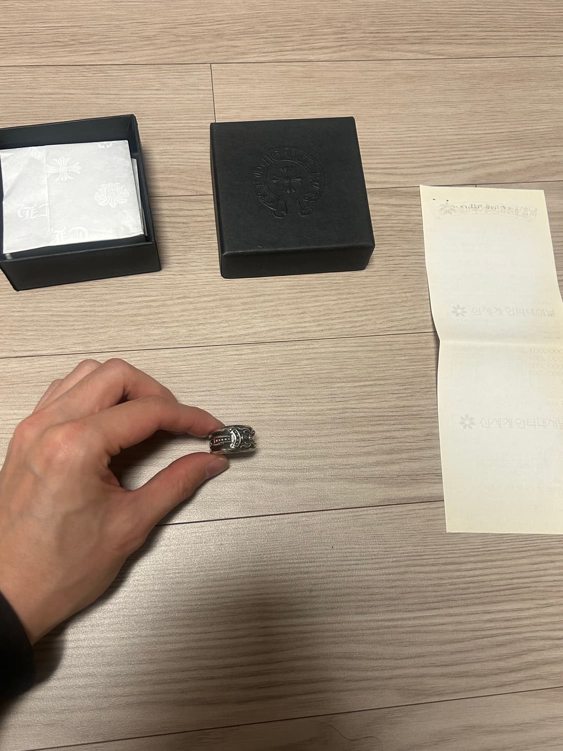 [us10.5] 크롬하츠 대거링 상품이미지1