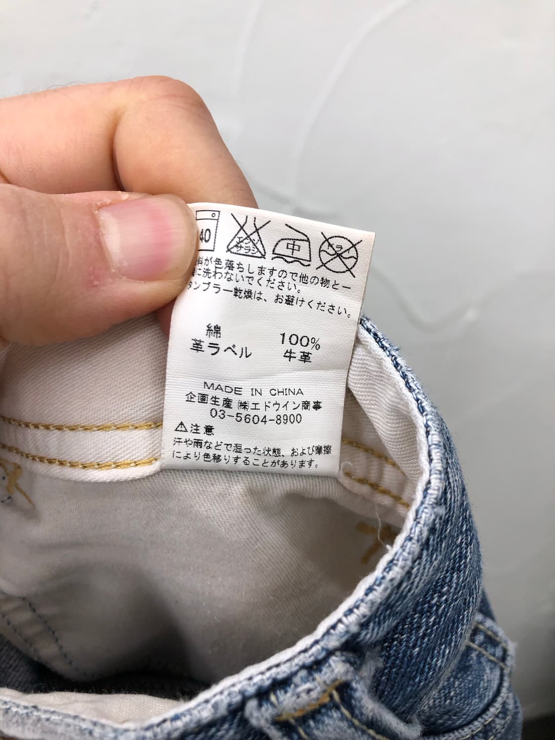 lee 카우보이 데님 쇼츠 상품이미지6