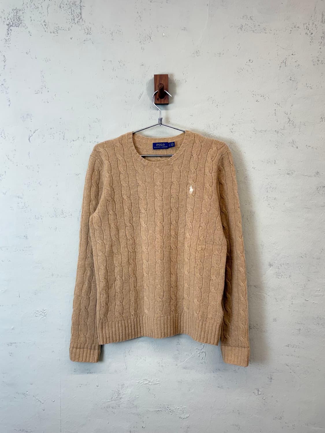 폴로랄프로렌 캐시미어 블렌드 울 니트 베이지 상품이미지1