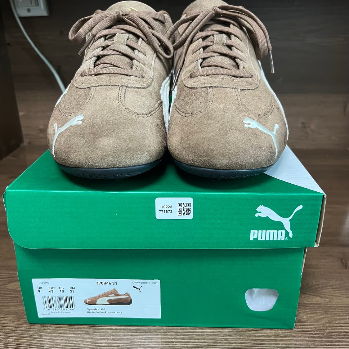 (280) 푸마 스피드캣 OG 오뜨 커피 프로스티드 아이보리 상품이미지5