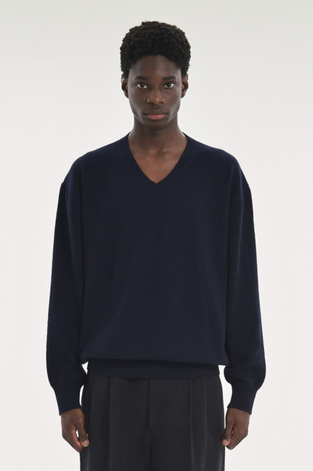 브라운야드 엑스트라 슈퍼파인 브이넥니트 판매합니다 상품이미지1