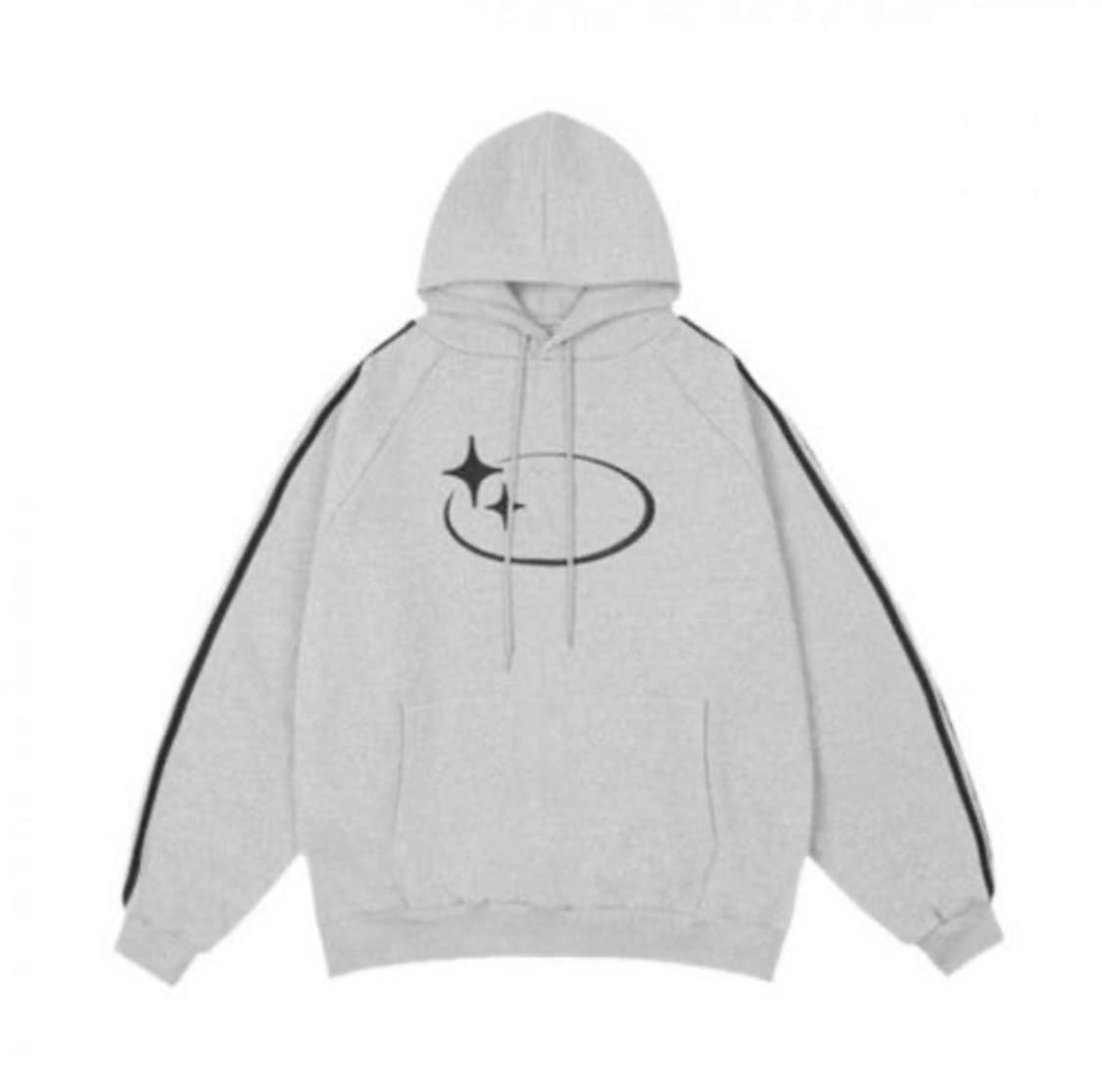 크로스드레슬리 후드티 그레이 상품이미지1