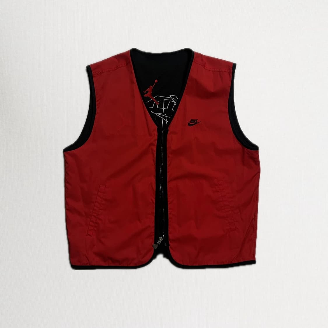 (100)나이키 빈티지리버시블조끼 상품이미지3