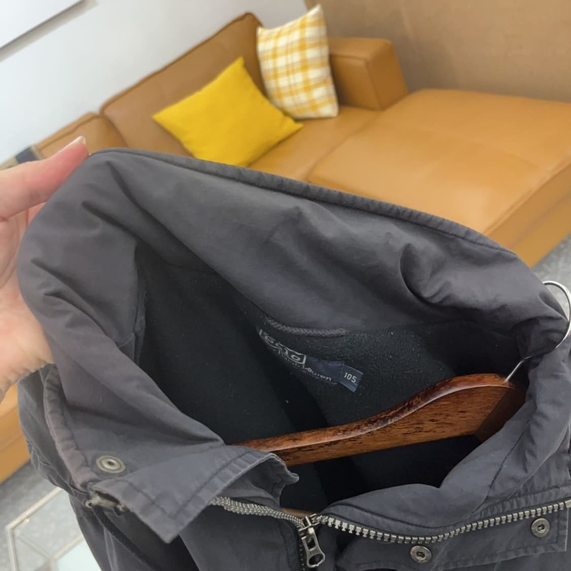 폴로 랄프로렌 오버핏 롱 바람막이 헌팅 자켓 105 C06177 상품이미지6