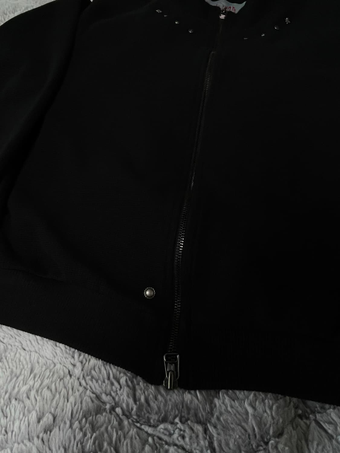 Defka western rivet layered sleeve zipup 상품이미지3