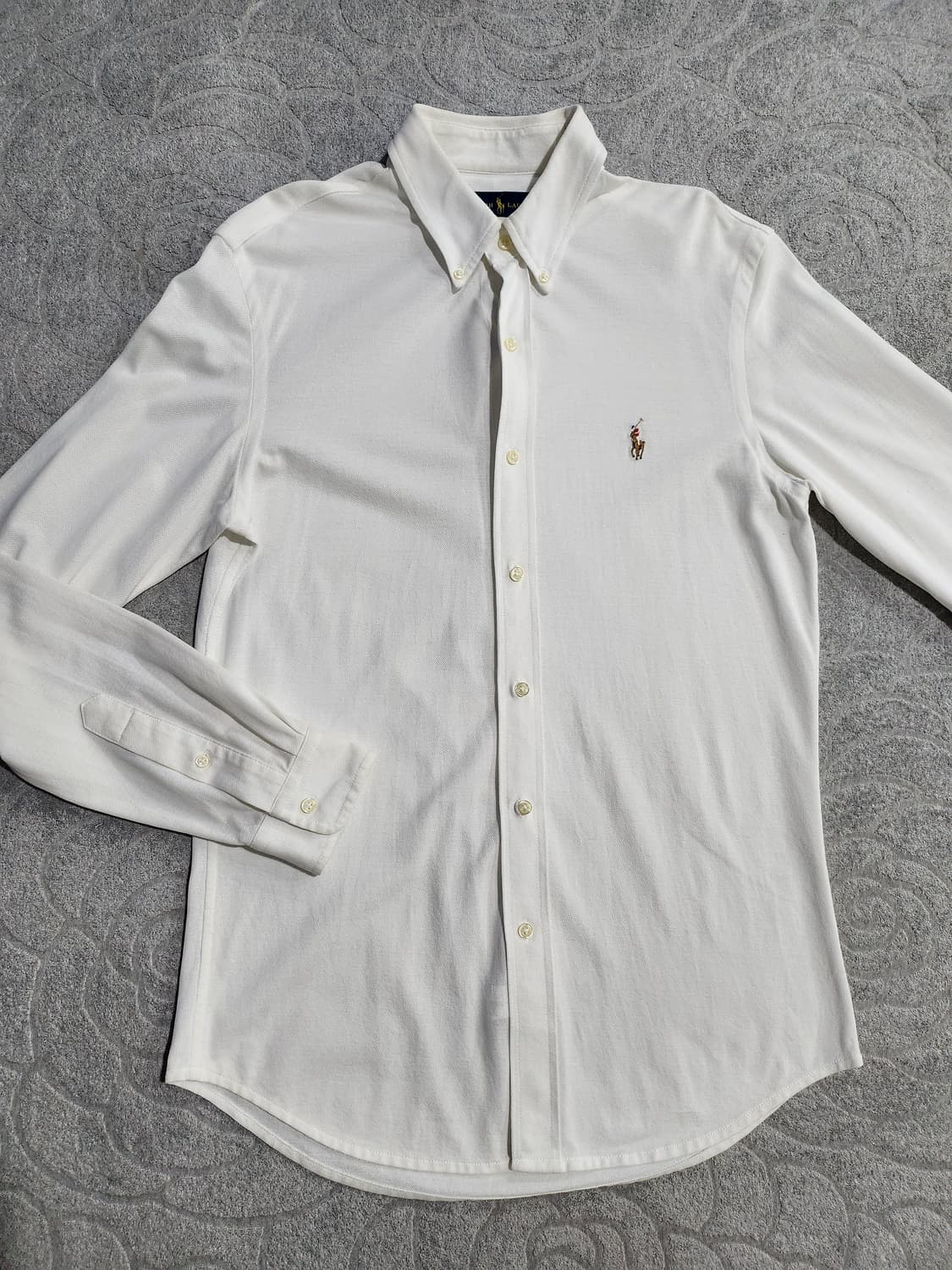 폴로 랄프로렌 클래식 화이트 셔츠 M(175/96) 상품이미지2
