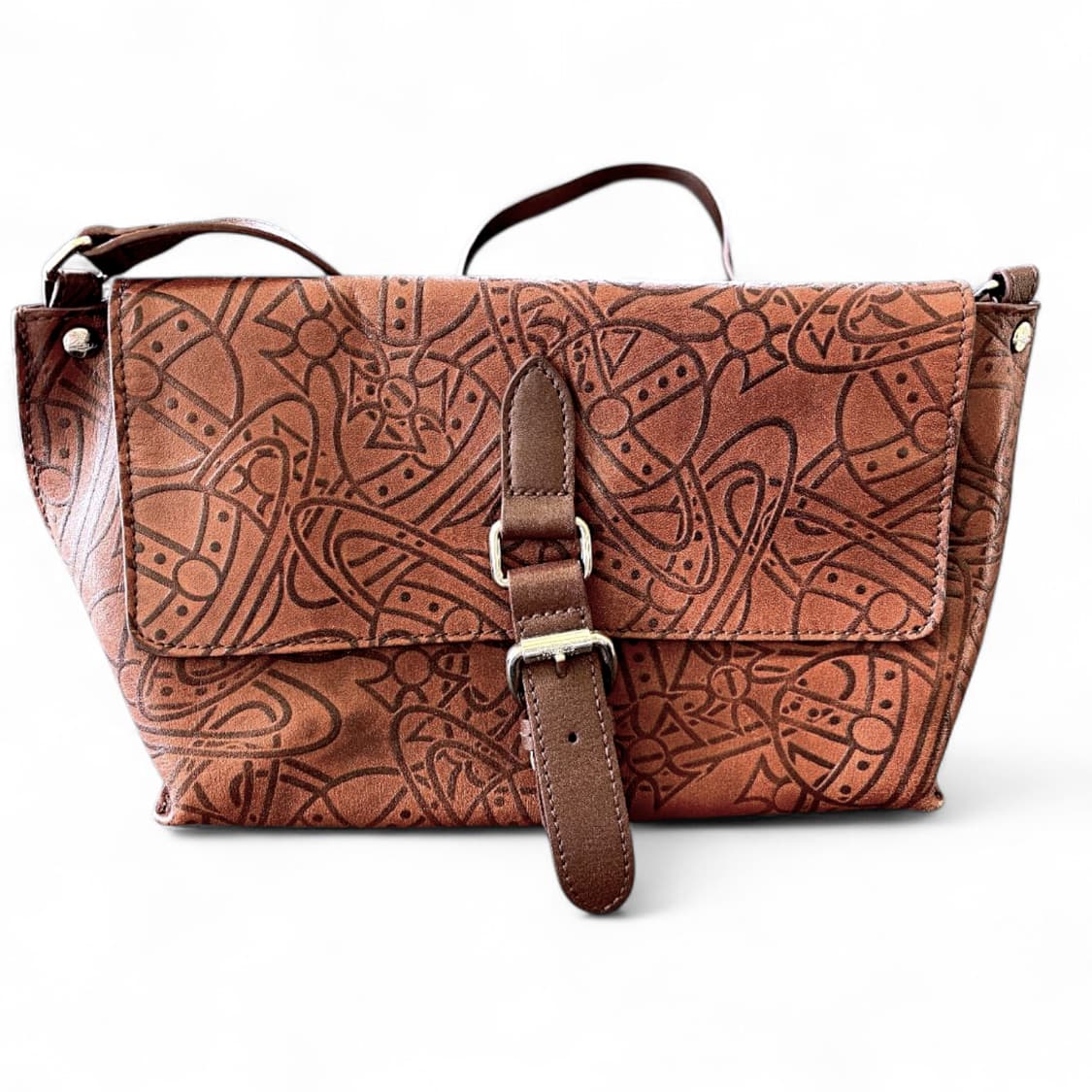 비비안 웨스트우드 레더 아서 오브  숄더백 상품이미지1